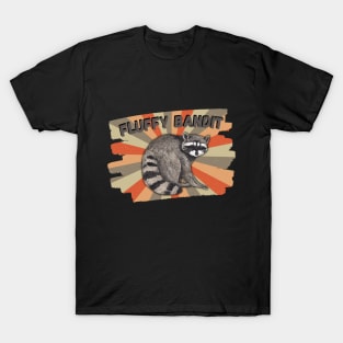 Racoon fluffy bandit T-Shirt